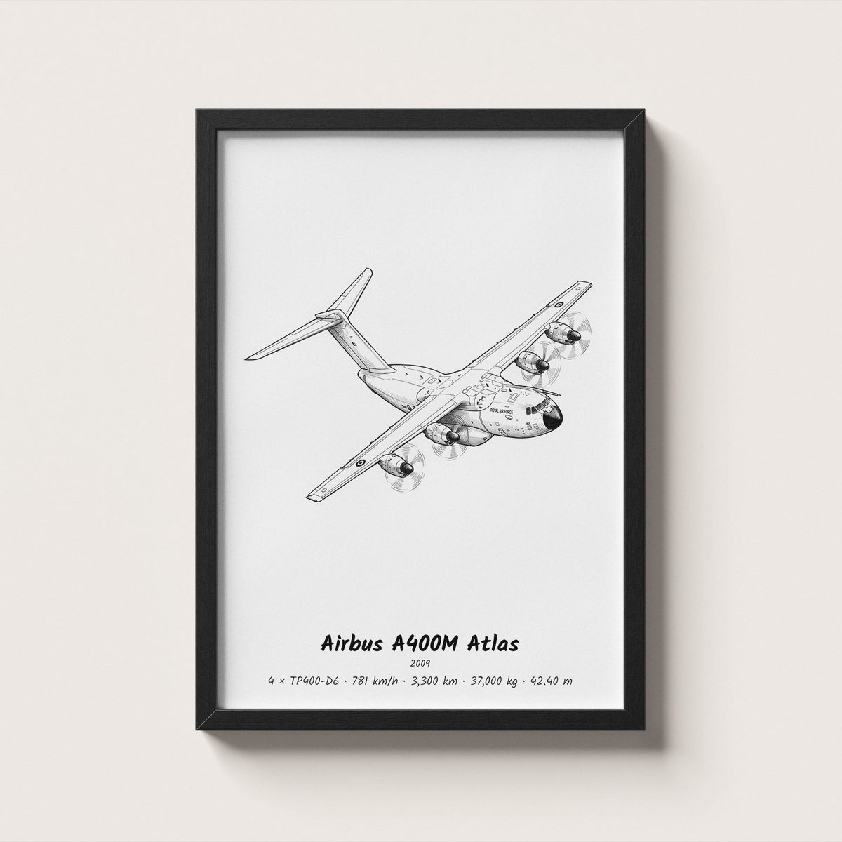 Airbus A400M Atlas Wall Art
