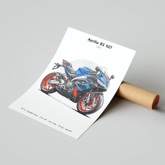 Aprilia RS 457 2026 Poster