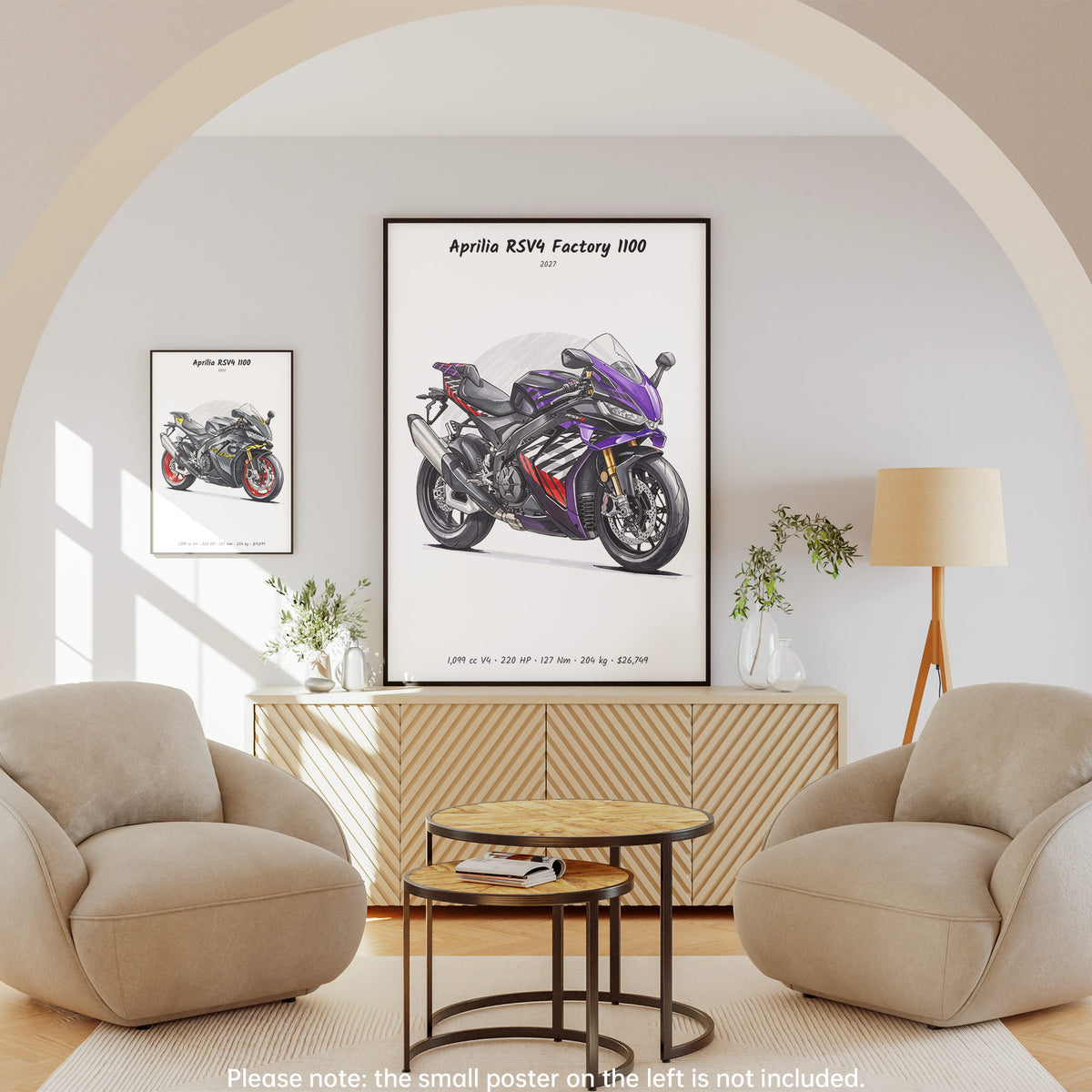 Aprilia RSV4 Factory 1100 2027 Wall Art