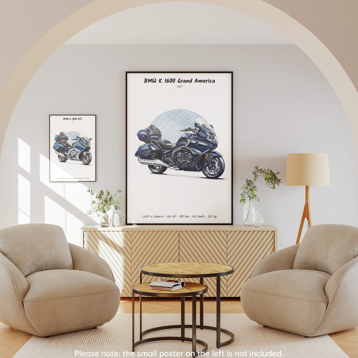 BMW K 1600 Grand America 2027 Wall Art