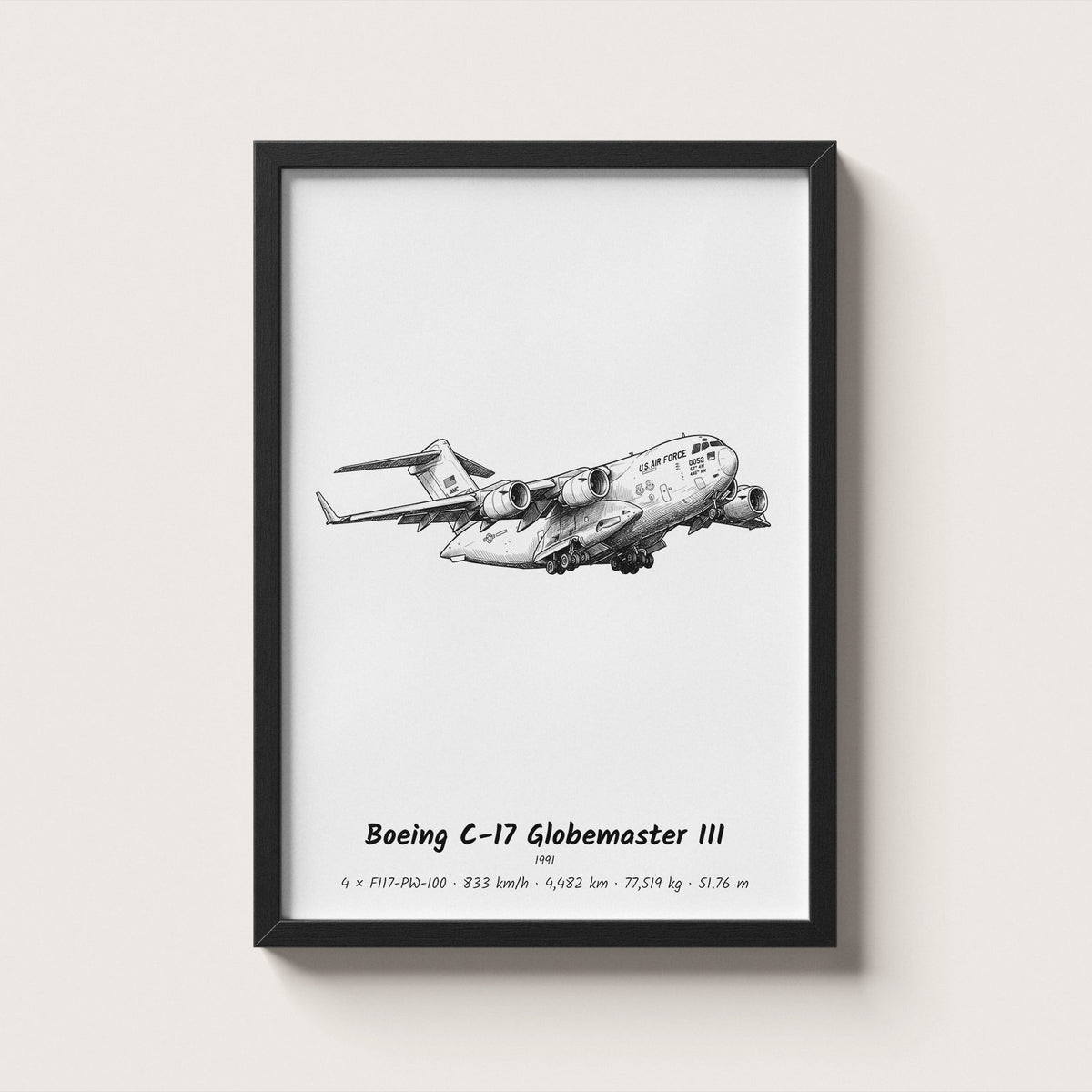Boeing C-17 Globemaster III Wall Art
