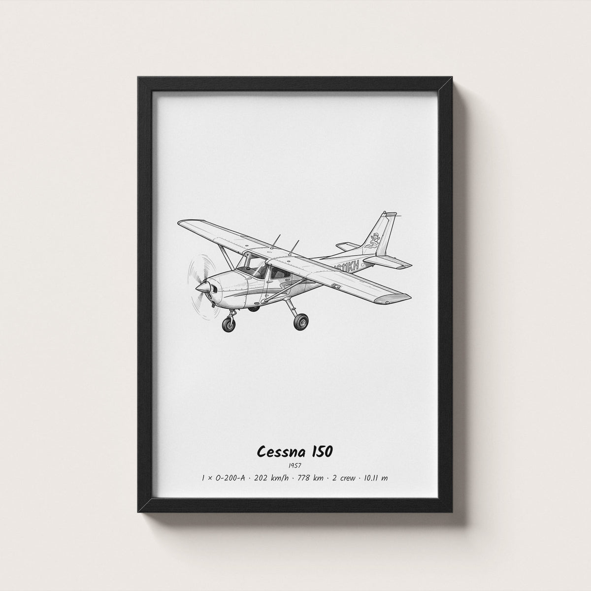 Cessna 150 Wall Art