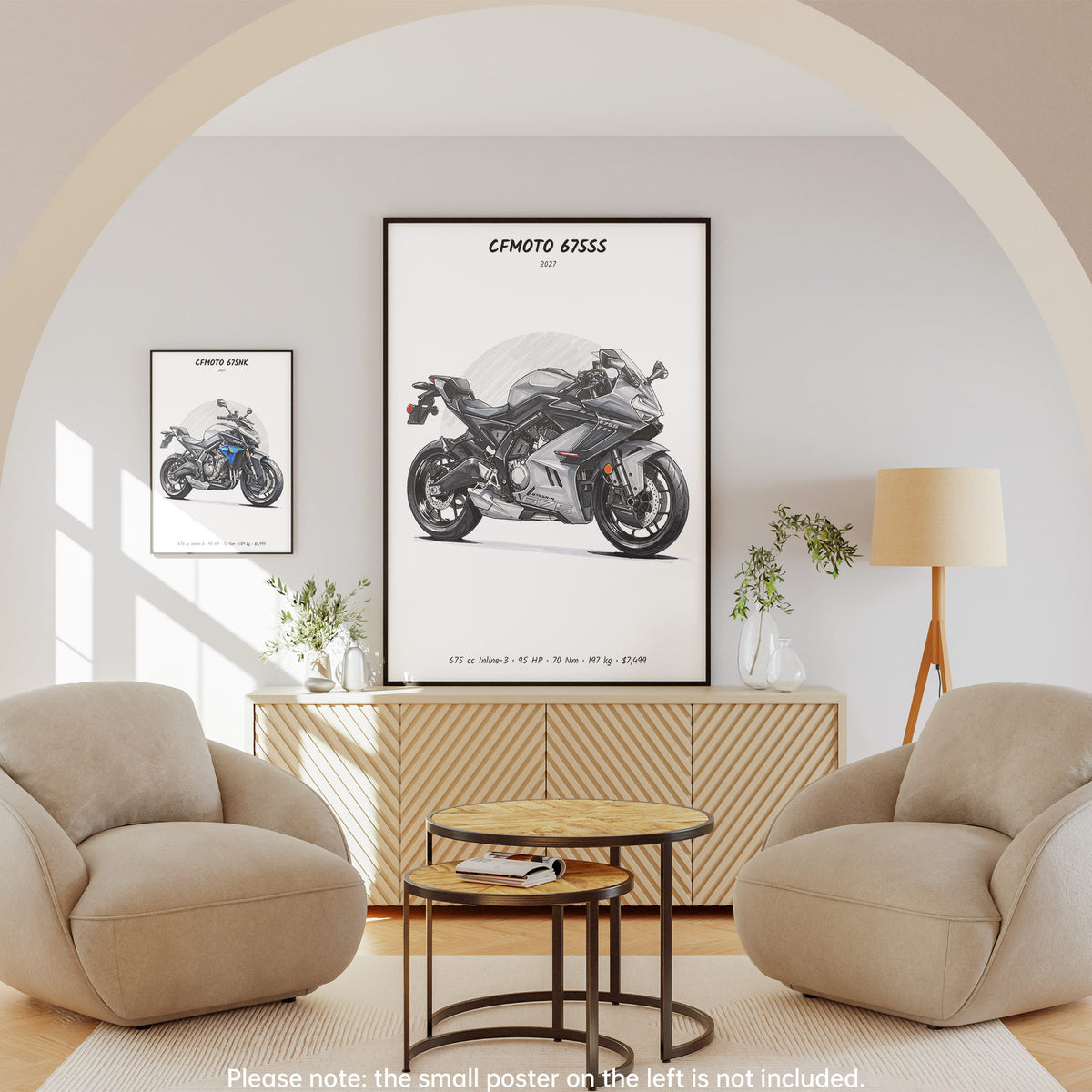 CFMOTO 675SS 2027 Wall Art