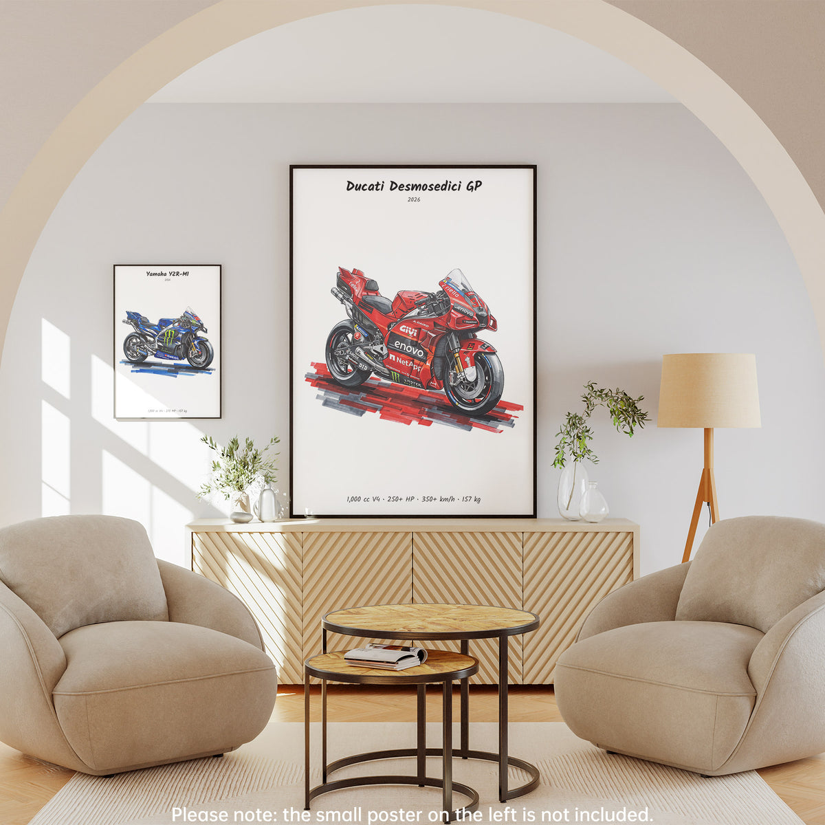 Ducati Desmosedici GP 2026 Art Print