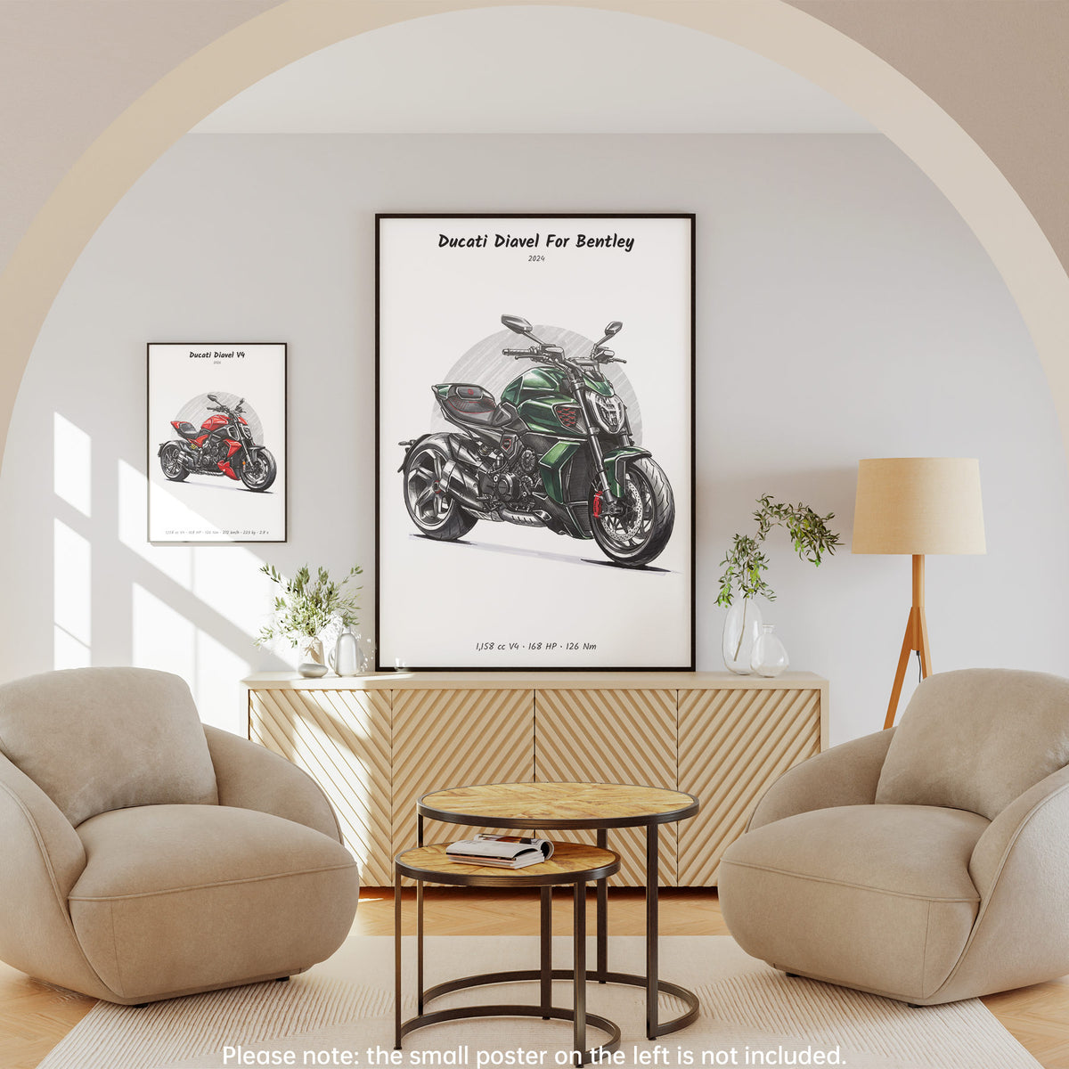 Ducati Diavel For Bentley 2024 Wall Art
