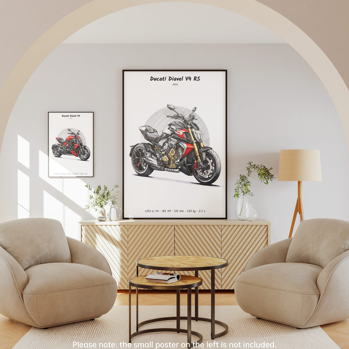 Ducati Diavel V4 RS 2026 Wall Art