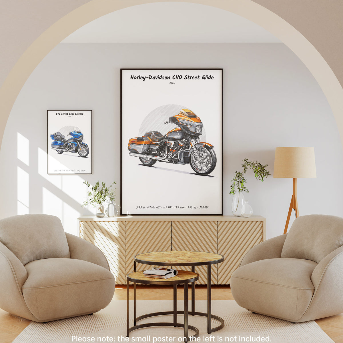 Harley-Davidson CVO Street Glide 2026 Wall Art