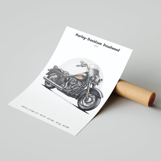 Harley-Davidson Deadwood 2026 Poster