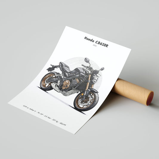 Honda CB650R 2026 Poster