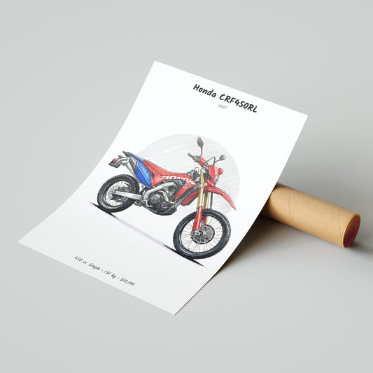 Honda CRF450RL 2027 Poster