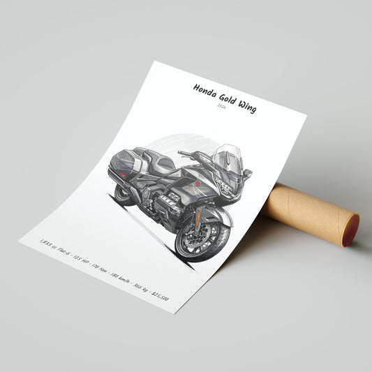Honda Gold Wing 2026 Poster