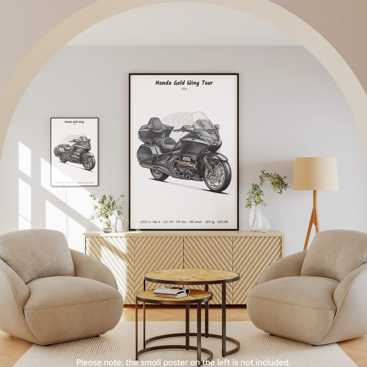 Honda Gold Wing Tour 2026 Wall Art