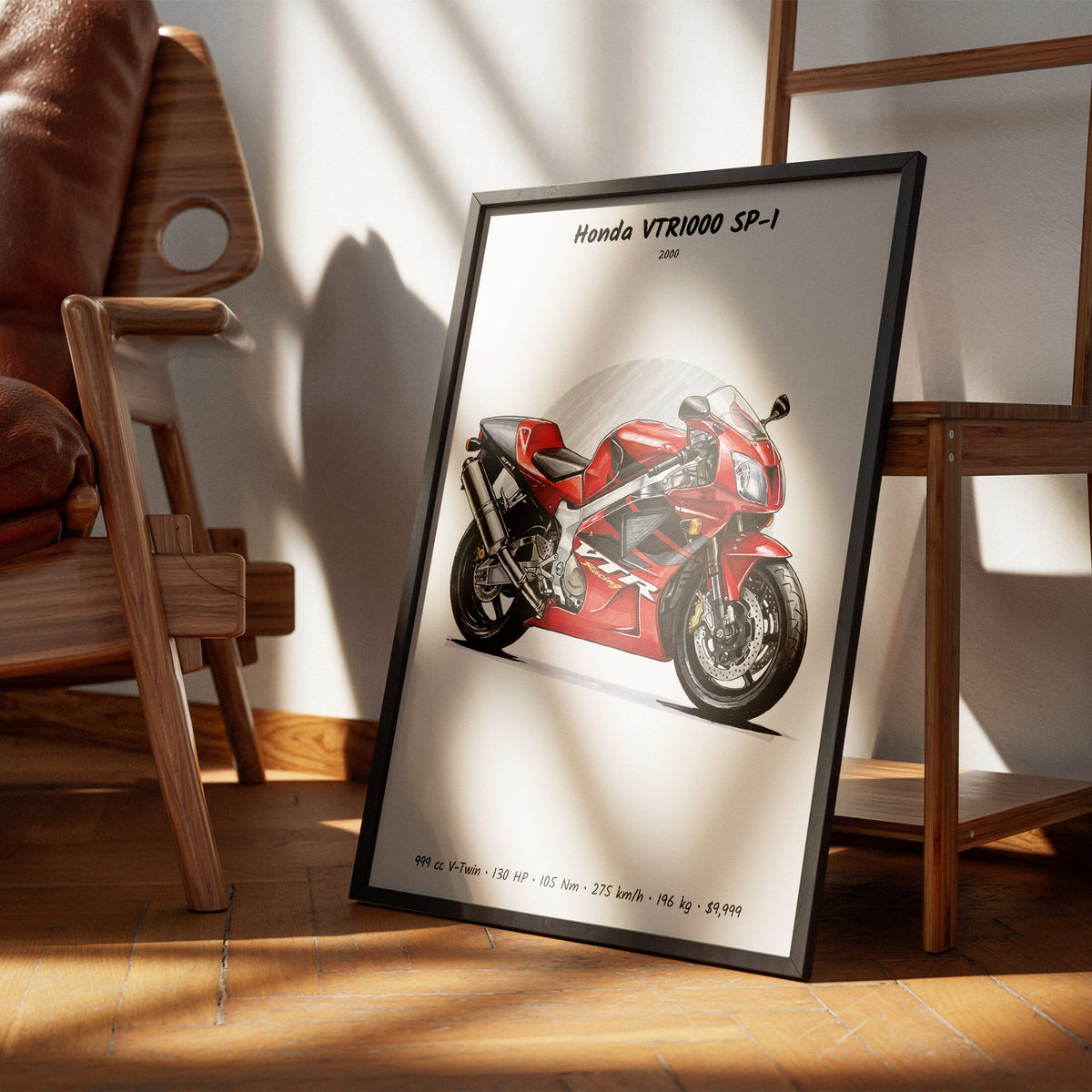 Honda VTR1000 SP-1 2000 Wall Art