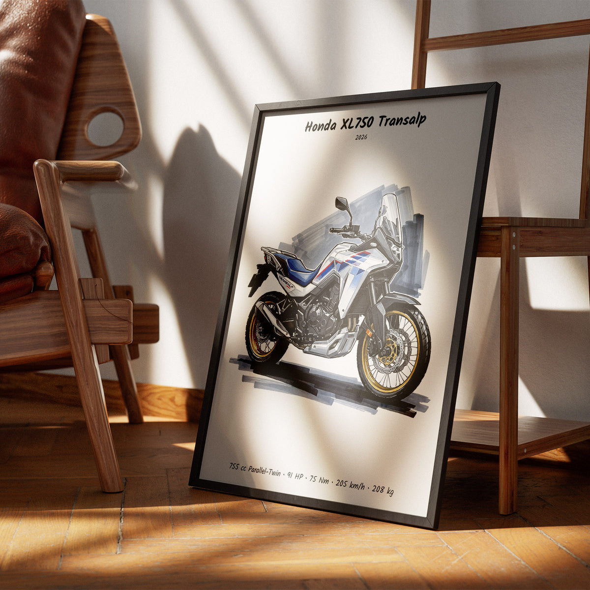 Honda XL750 Transalp 2026 Wall Art