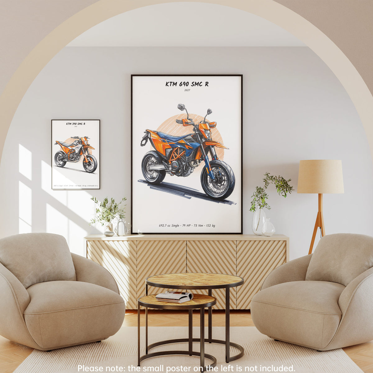 KTM 690 SMC R 2027 Wall Art