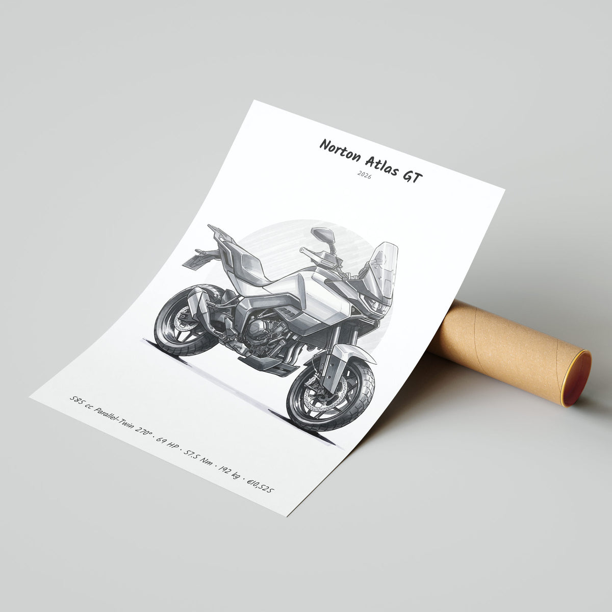 Norton Atlas GT 2026 Poster