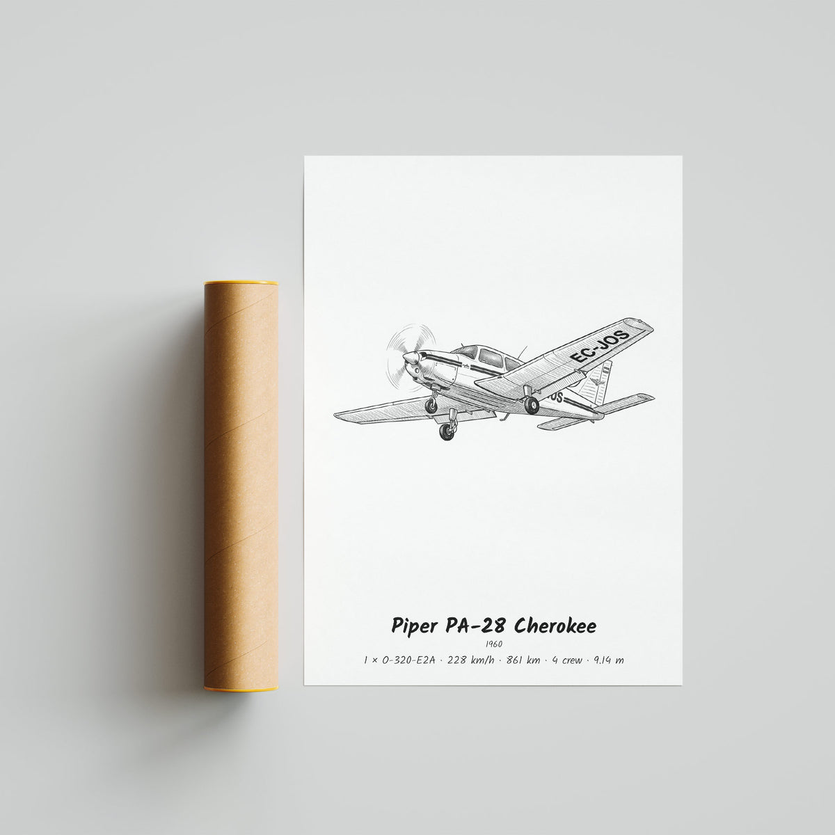 Piper PA-28 Poster Print