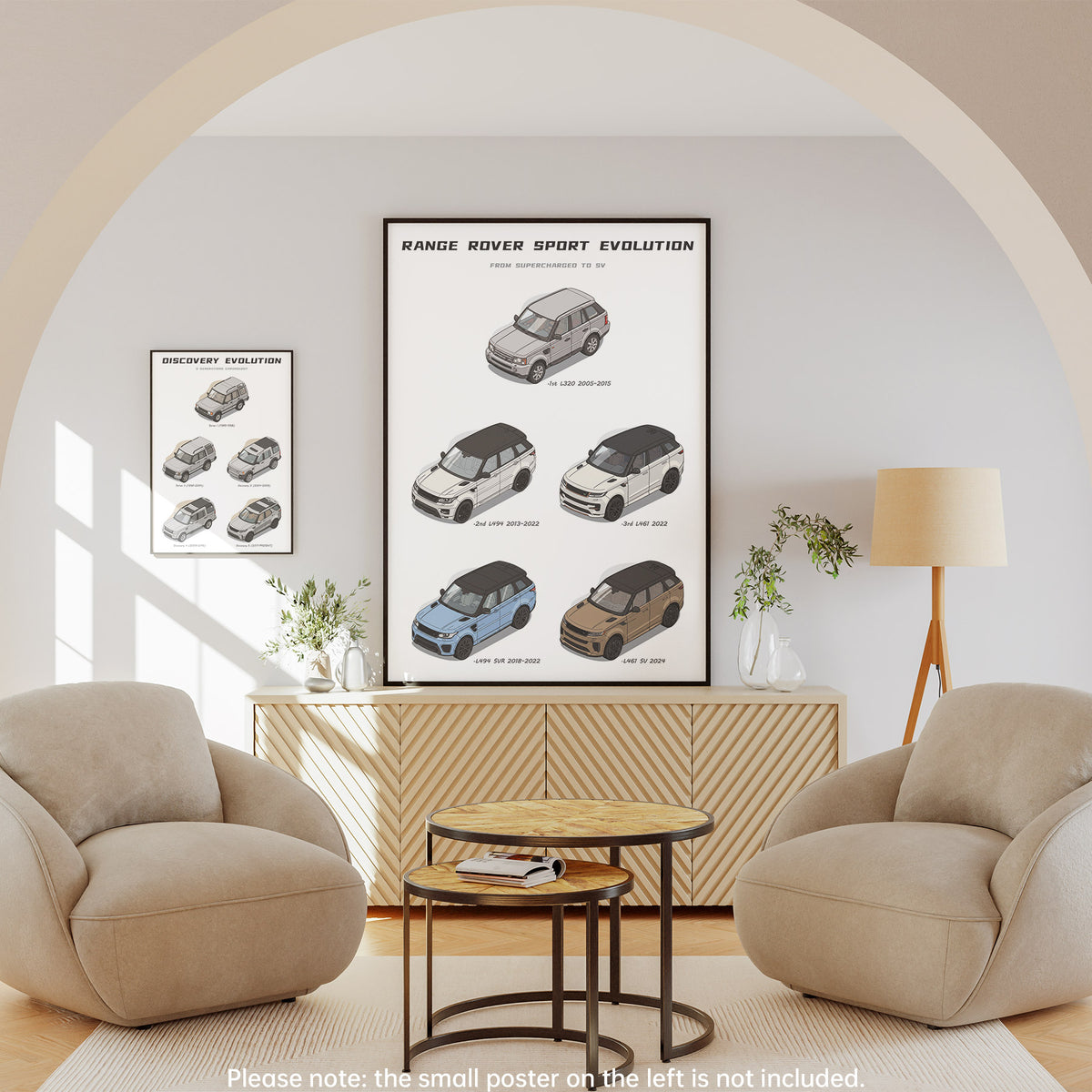 Range Rover Sport Evolution Wall Art