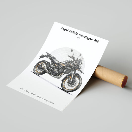 Royal Enfield Himalayan 450 2027 Poster