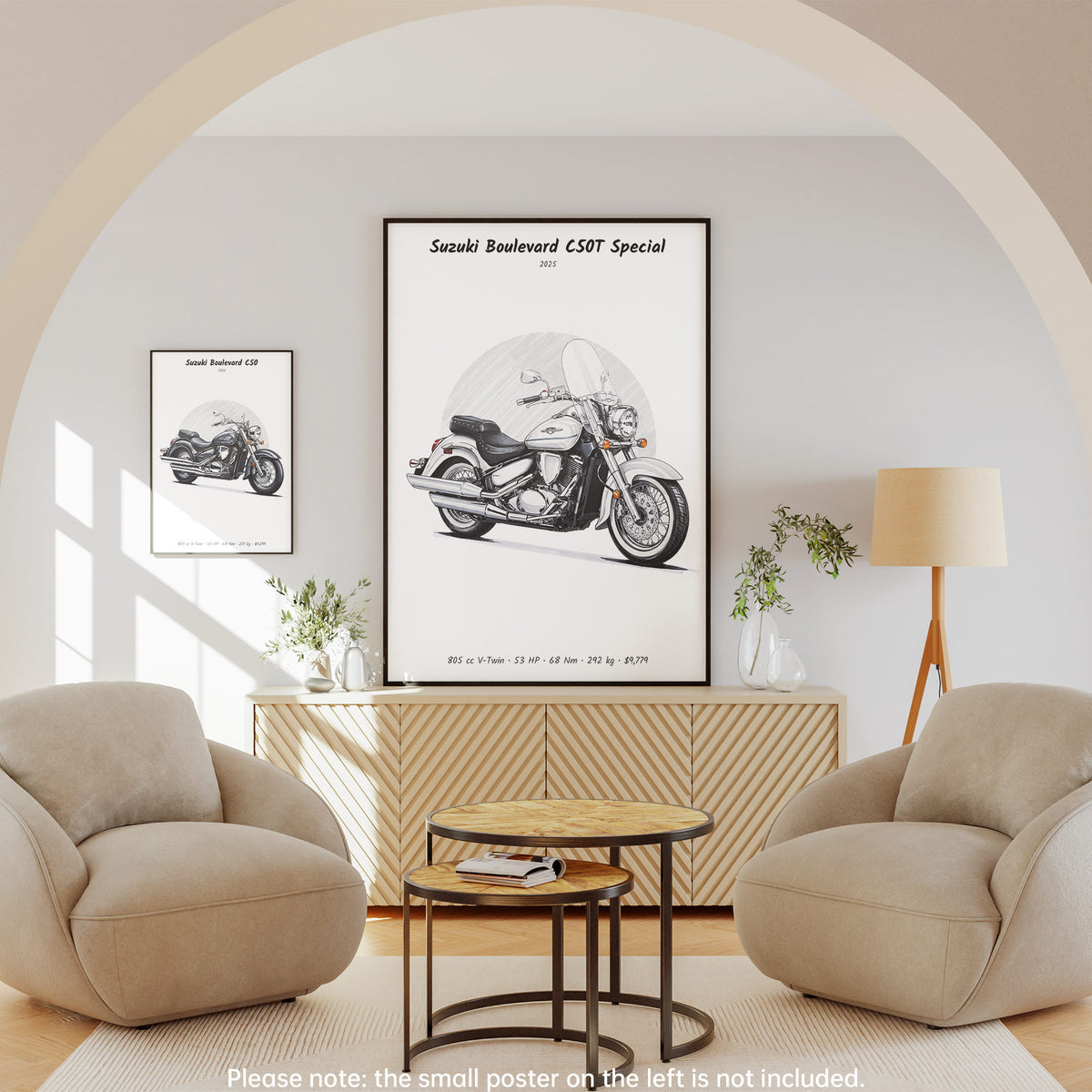 Suzuki Boulevard C50T Special 2025 Wall Art