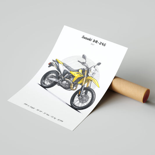 Suzuki DR-Z4S 2027 Poster