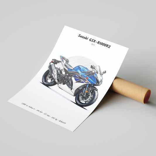 Suzuki GSX-R1000RZ 2025 Poster