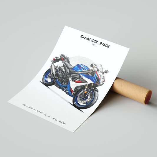 Suzuki GSX-R750Z 2027 Poster