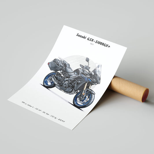 Suzuki GSX-S1000GX+ 2027 Poster