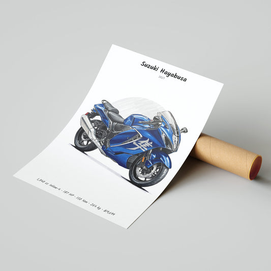 Suzuki Hayabusa 2027 Poster