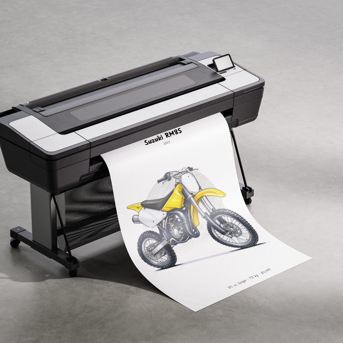 Suzuki RM85 2023 Print