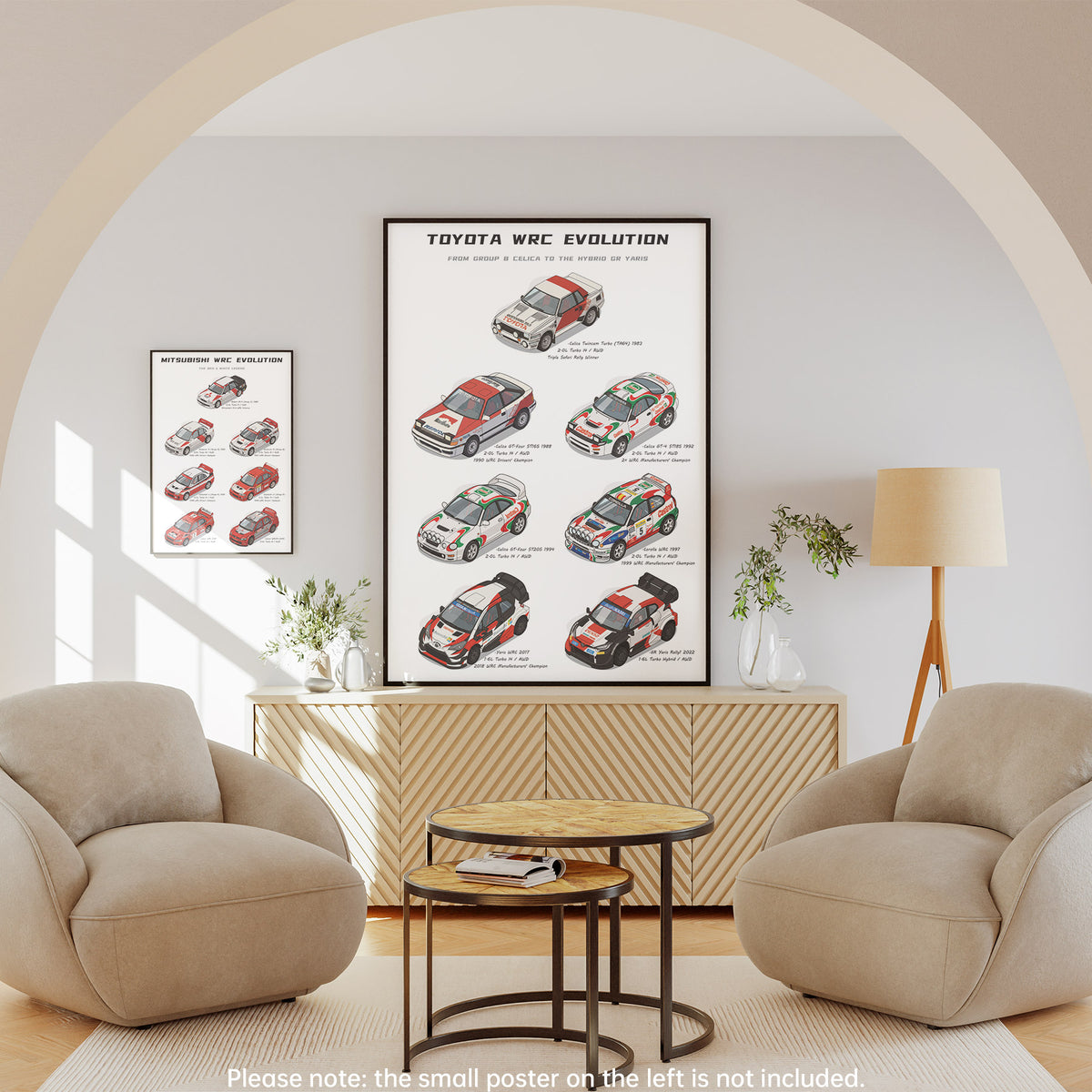 Toyota WRC Evolution Wall Art