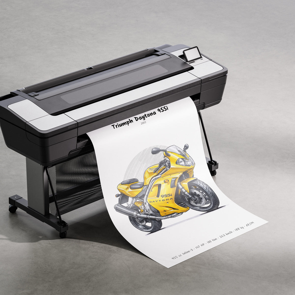 Triumph Daytona 955i 2002 Print