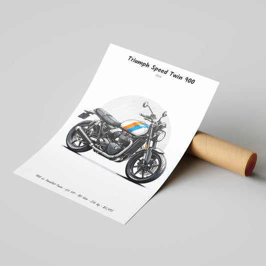 Triumph Speed Twin 900 2026 Poster