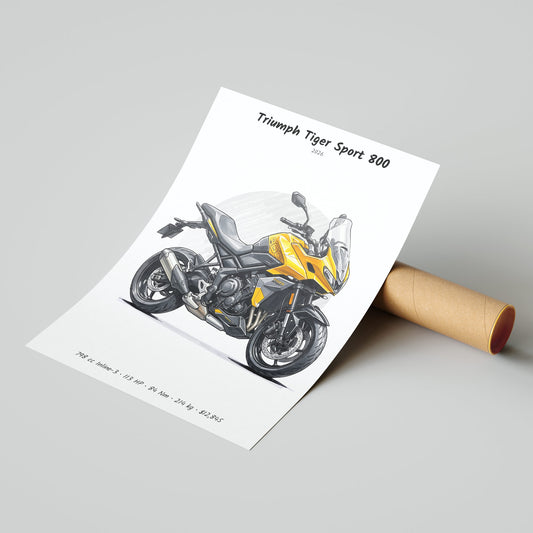 Triumph Tiger Sport 800 2026 Poster