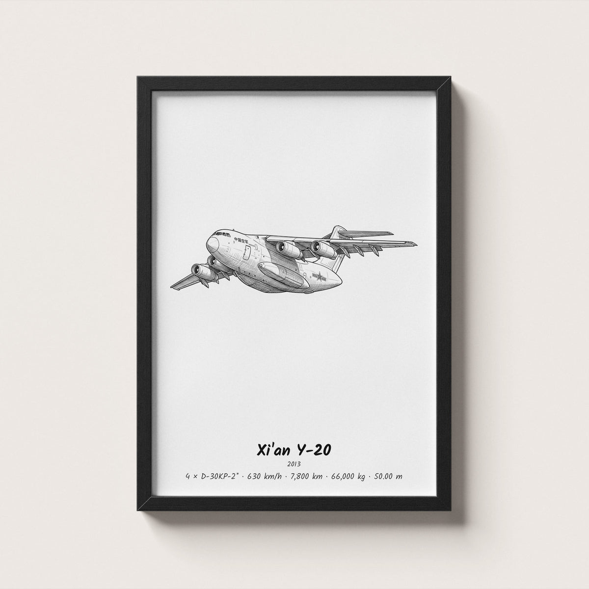 Xi'an Y-20 Wall Art