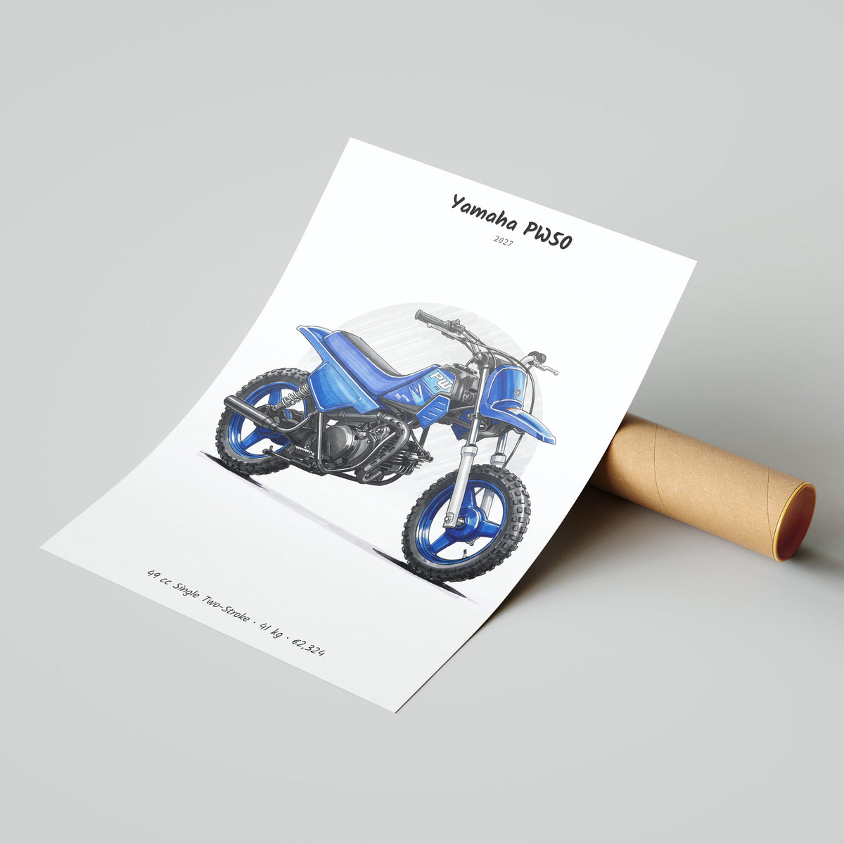 Yamaha PW50 2027 Poster