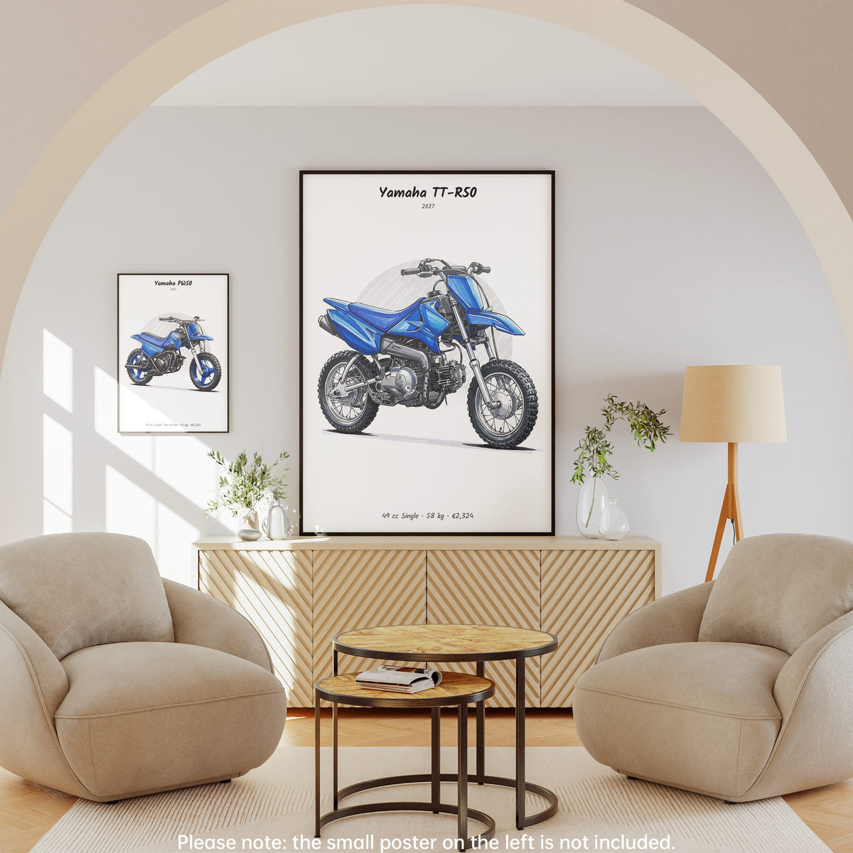 Yamaha TT-R50 2027 Wall Art