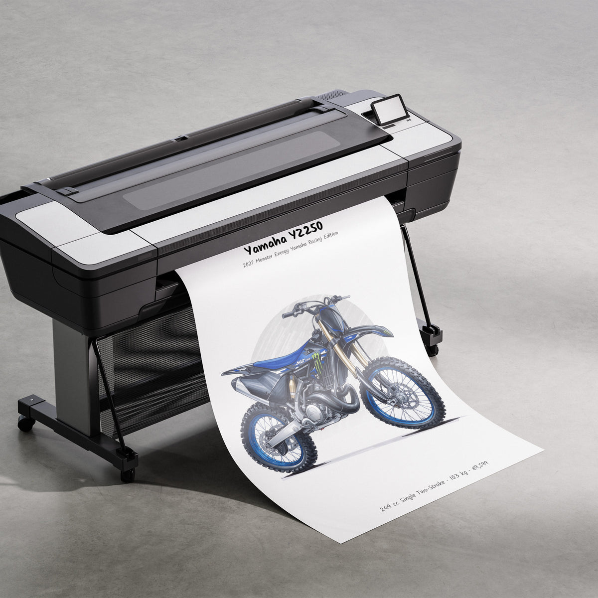 Yamaha YZ250 Monster Energy Edition 2027 Print