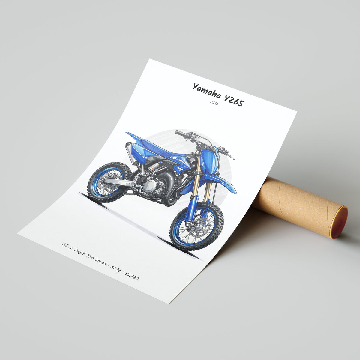 Yamaha YZ65 2026 Poster