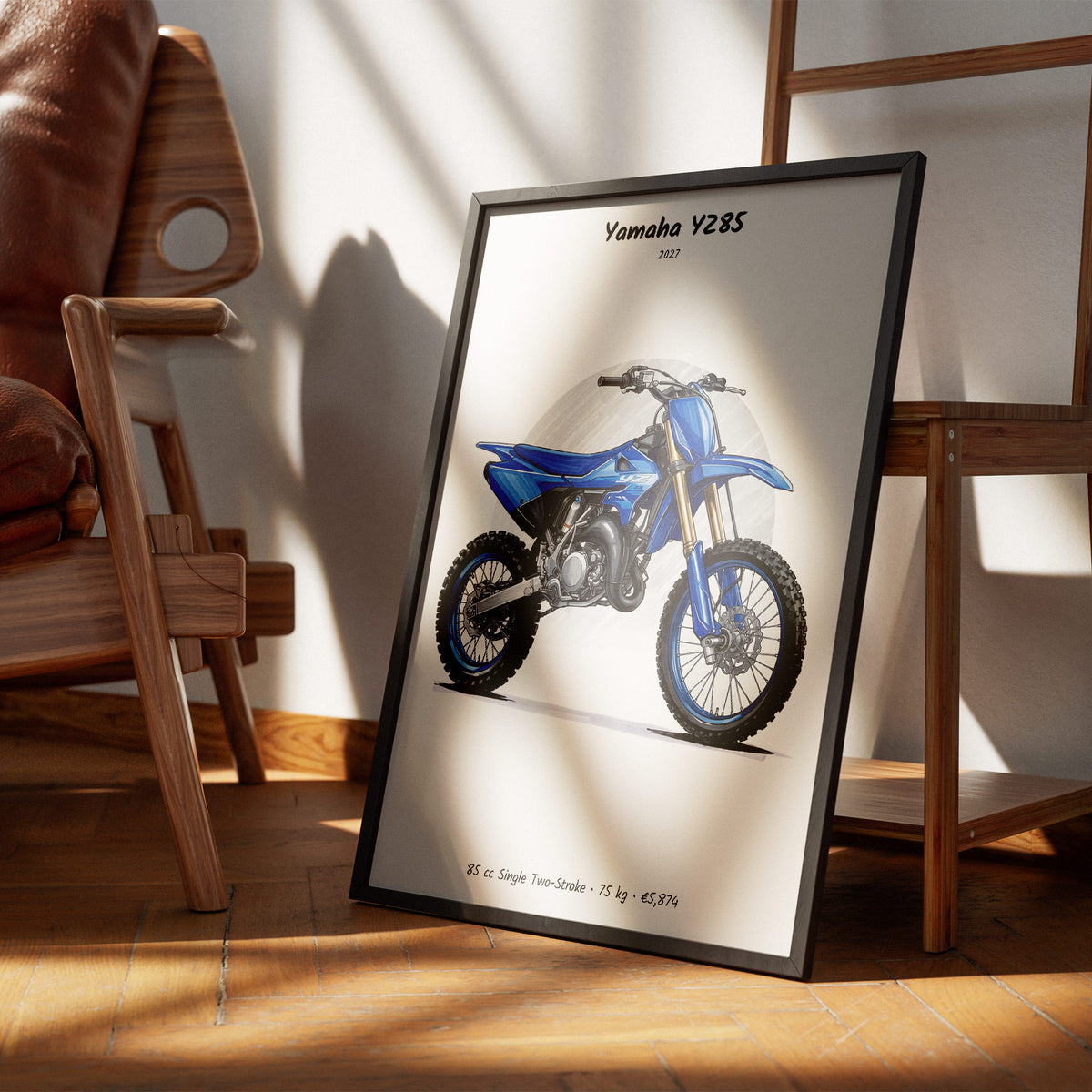 Yamaha YZ85 2027 Wall Art