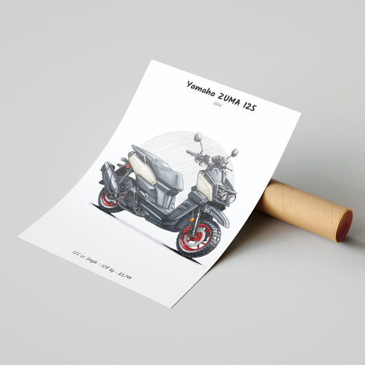 Yamaha ZUMA 125 2026 Poster