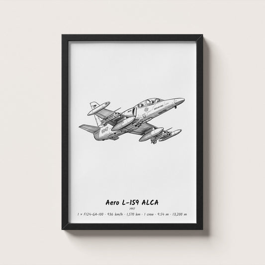 Aero L-159 ALCA Wall Art