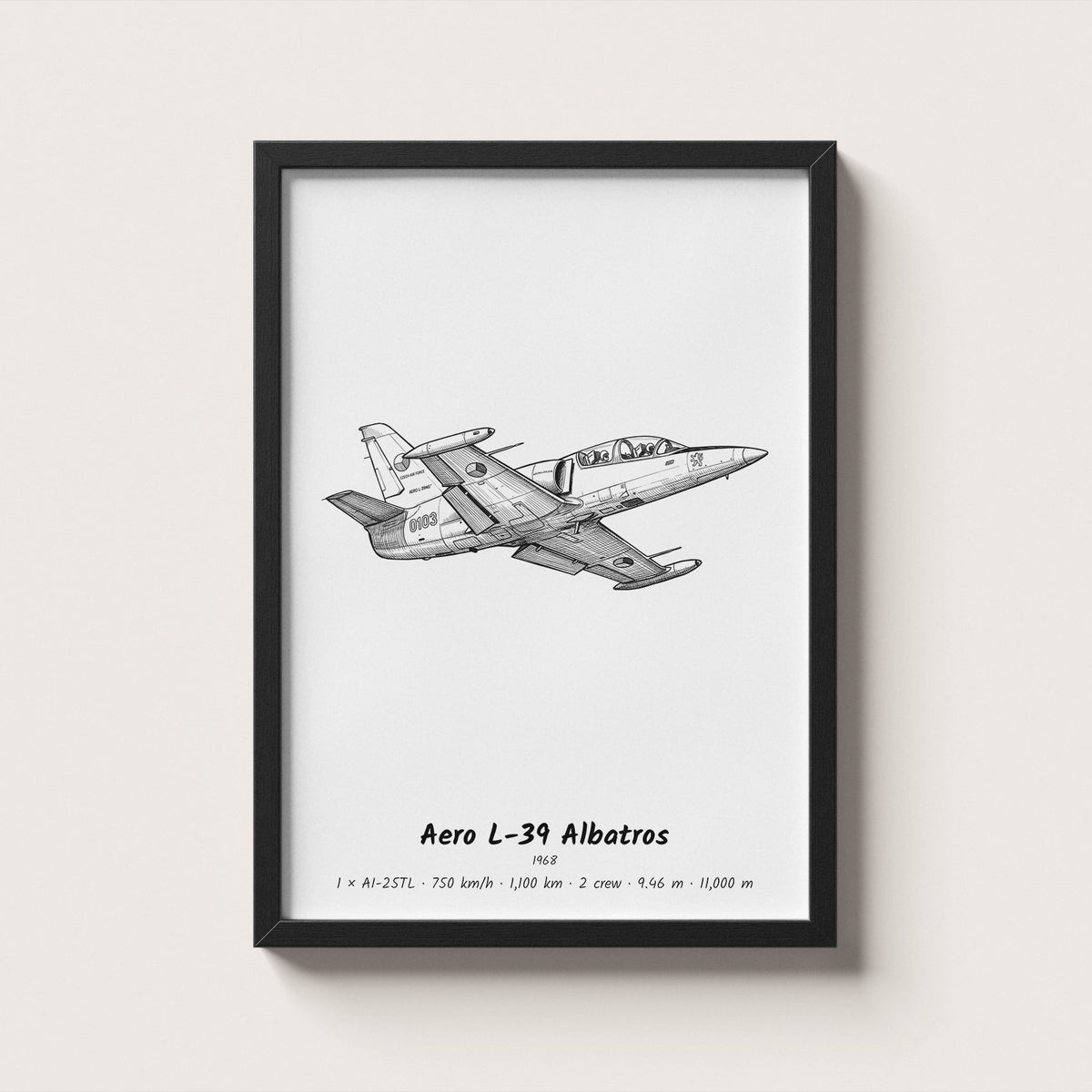 Aero L-39 Albatros Wall Art