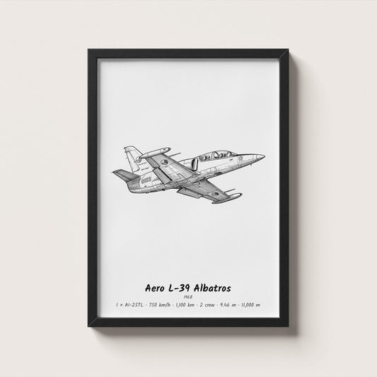 Aero L-39 Albatros Wall Art