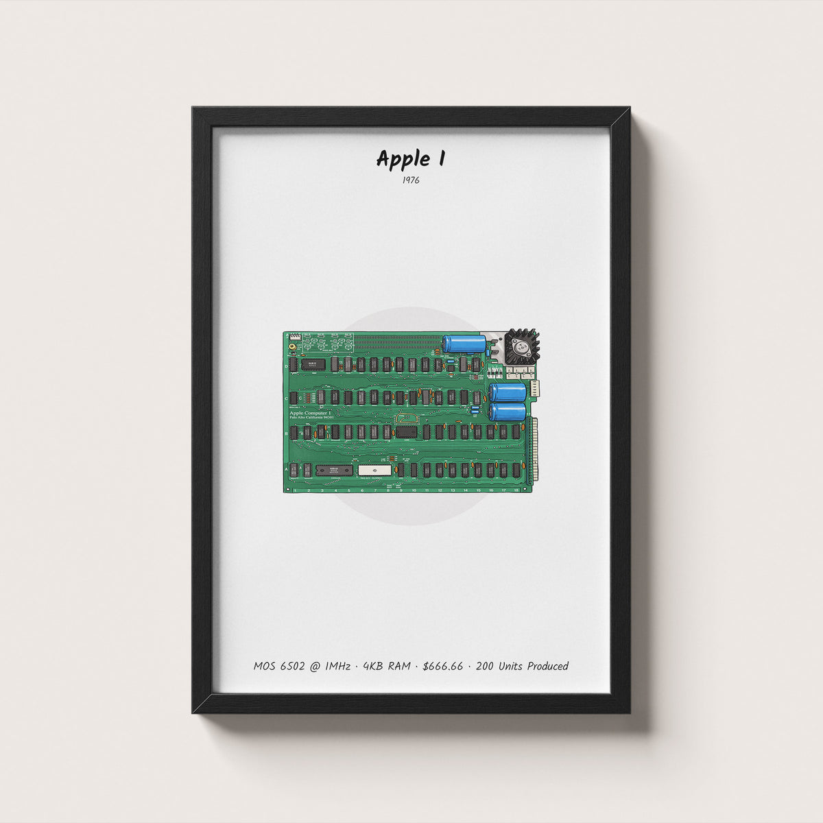 Apple I Framed Wall Art