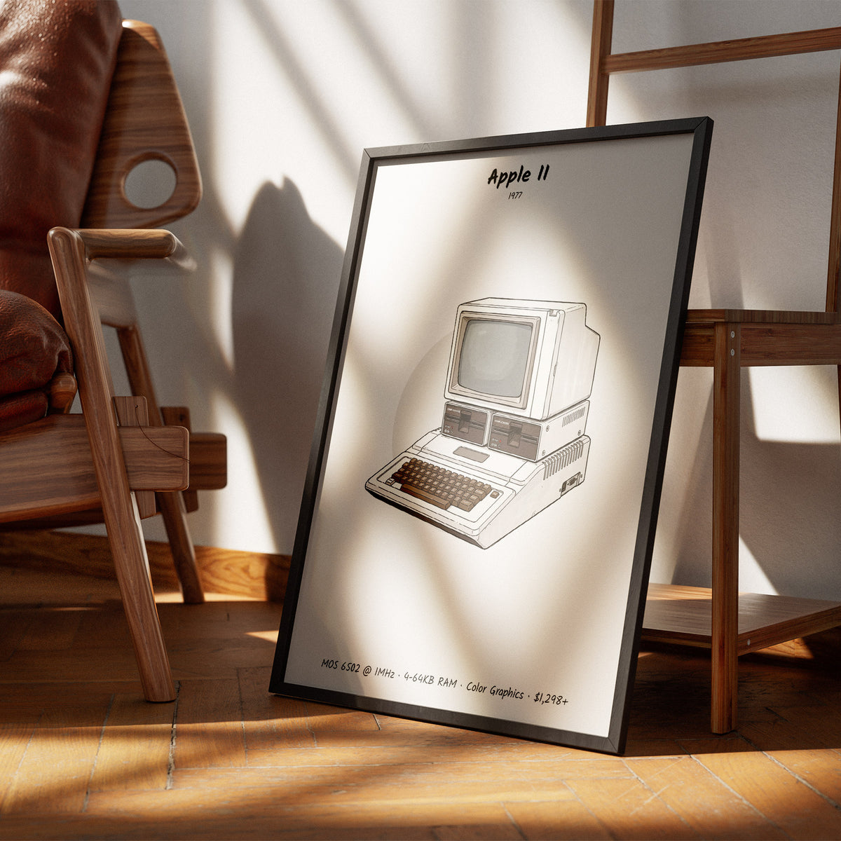 Apple II Framed Wall Art