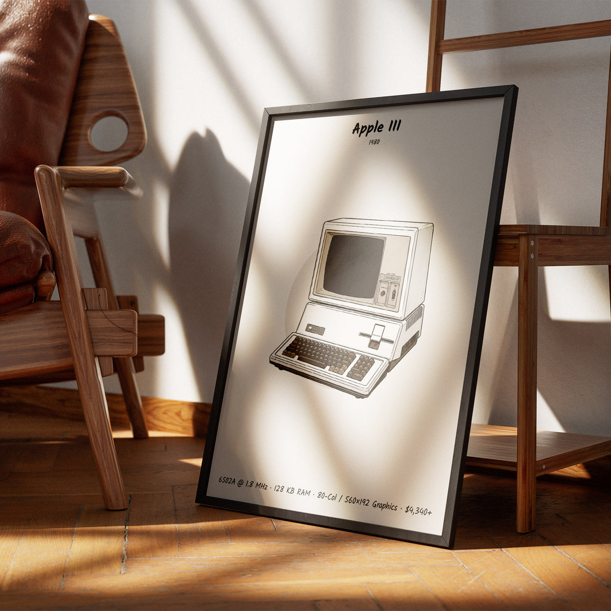 Apple III Framed Wall Art