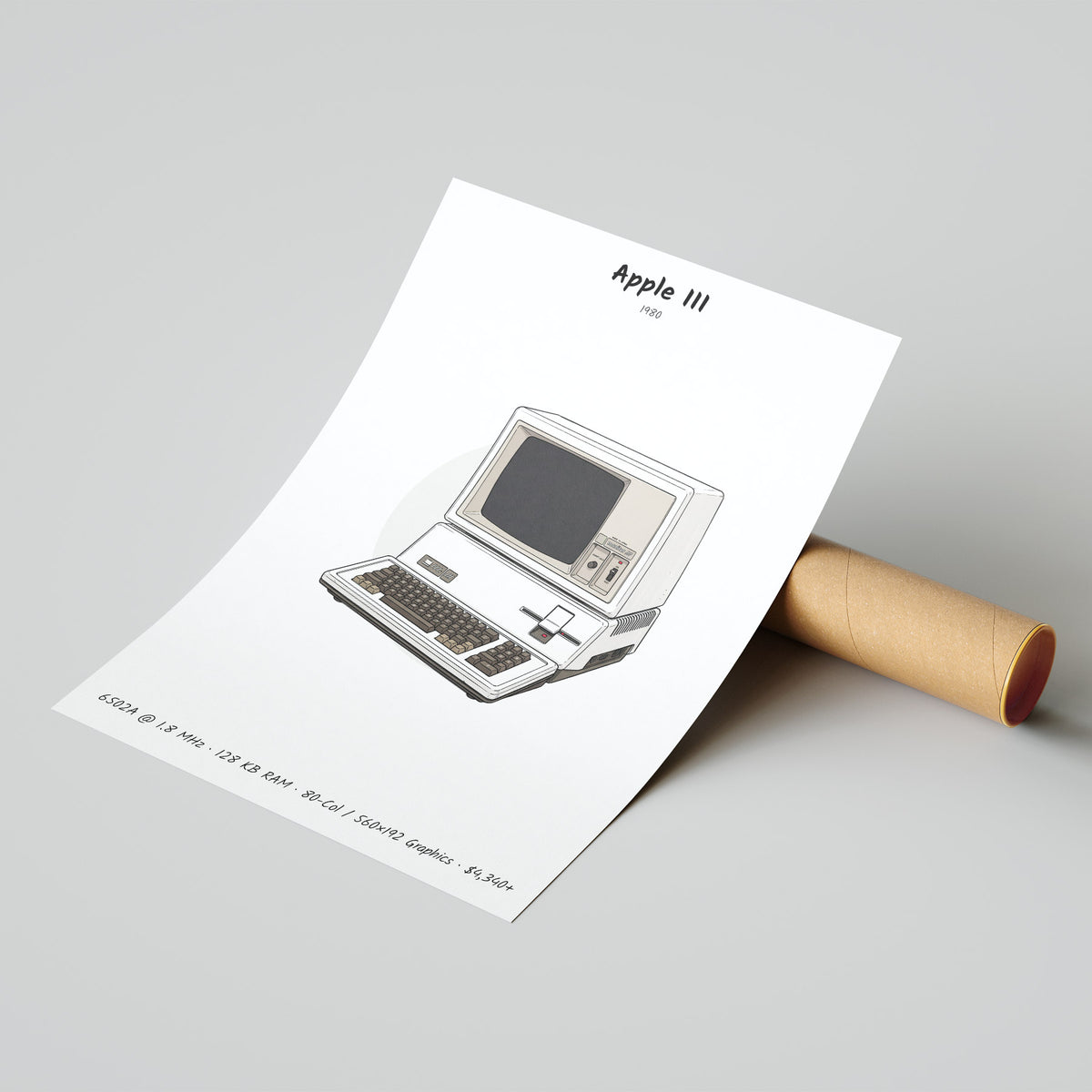 Apple III Poster