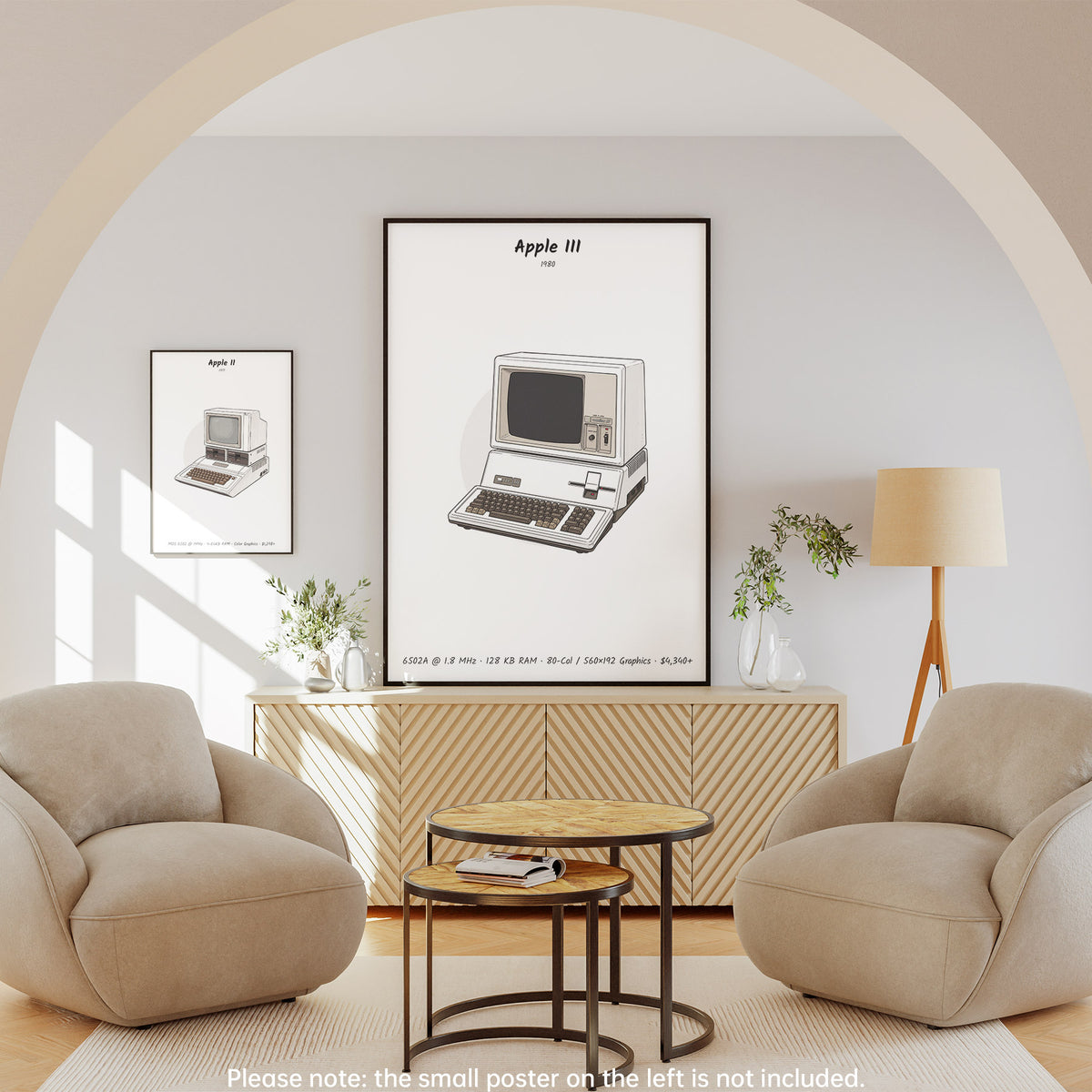 Apple III Framed Wall Art