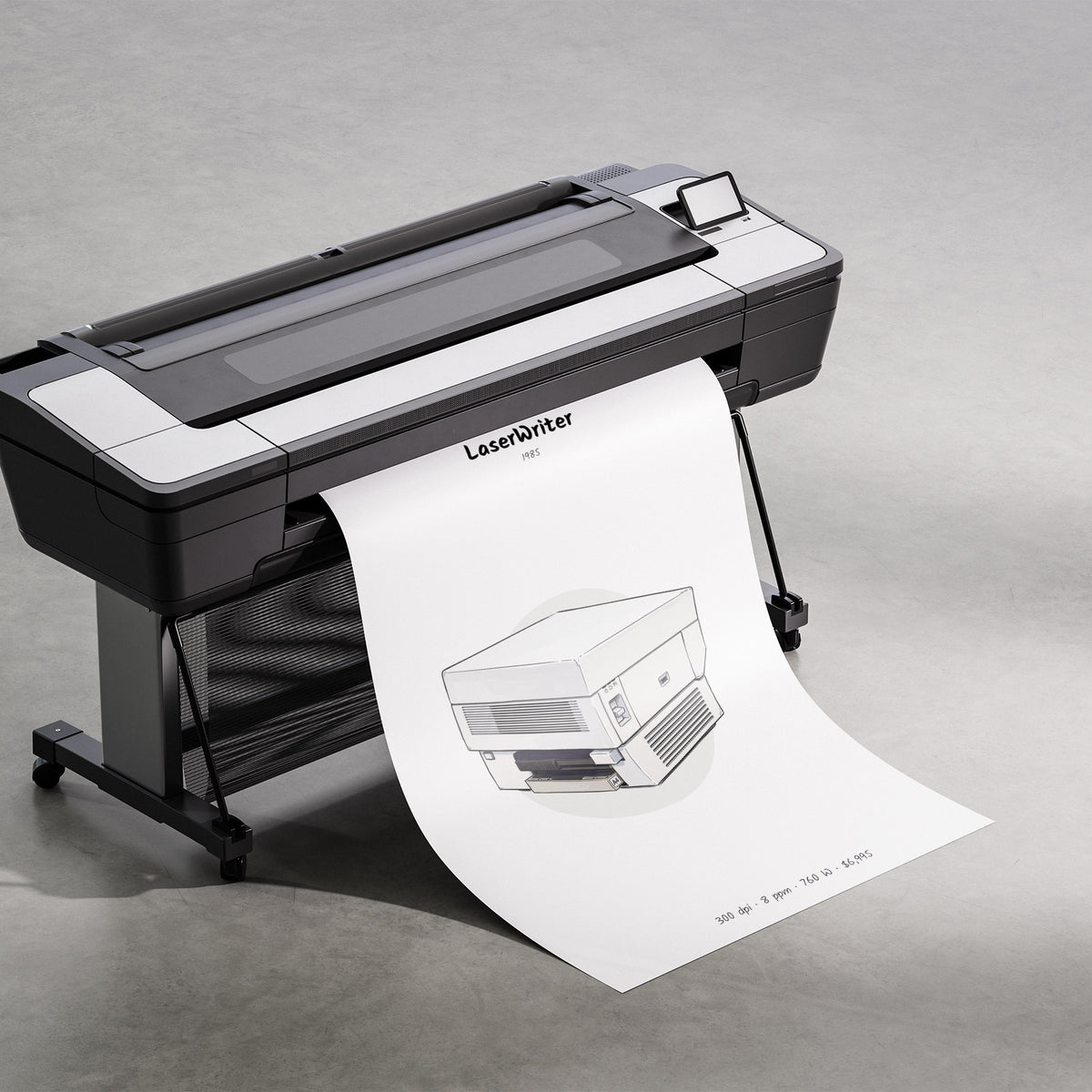 Apple LaserWriter Print